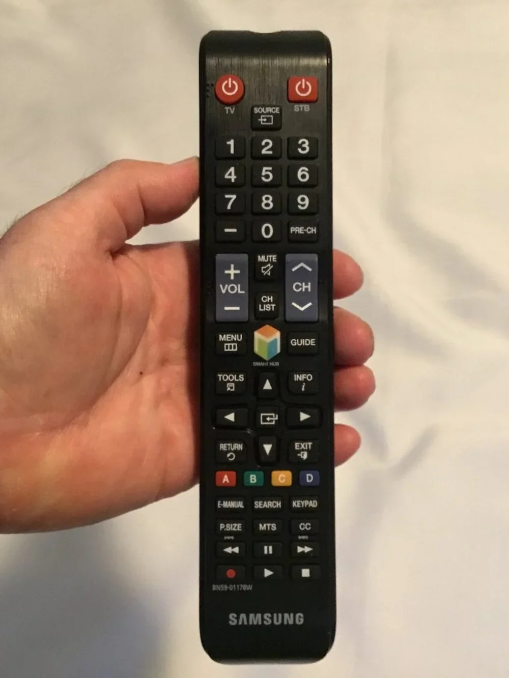 Samsung Remote Control BN59-01178W For UN28H4500AF TV Genuine Tested Works OEM